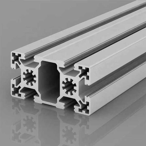 Profilé d'extrusion en aluminium industriel partagé en métal personnalisé 45*90, alliage d'aluminium