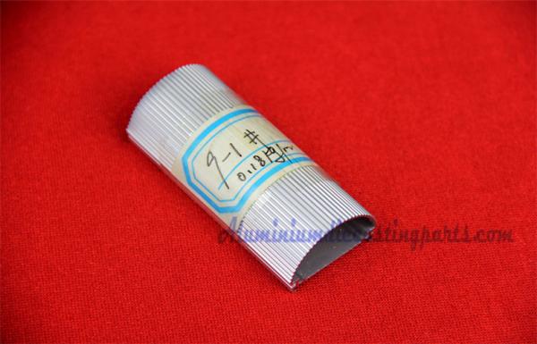 Short Silver Anodize Aluminum Alloy Extruded Profiles Of LED Fluorescent Tube For Daylight & Sunlight Lamp