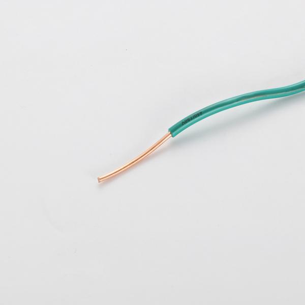 O PVC doméstico de cobre puro do fio da BV isolou o único núcleo 6mm2 do cabo