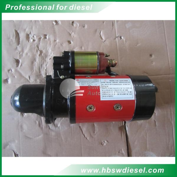Engine Cummins Starter Motor 6BT 24V 6.6Kw 4934622 QD2707A Cast Iron Material