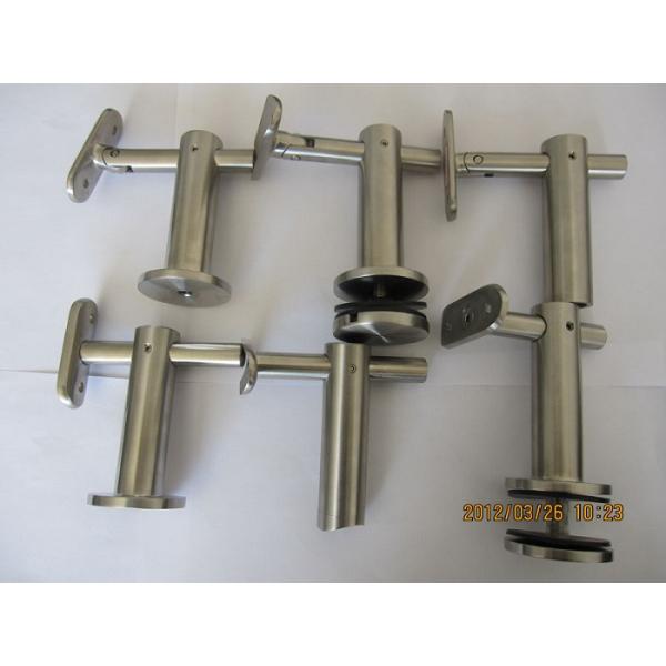 Stainless Steel Outdoor Railings Components, Handrail Tube Bracket