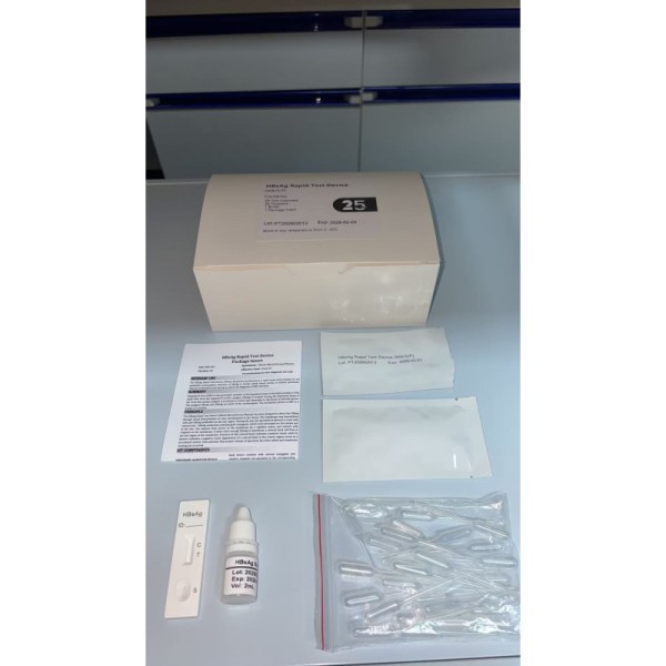 HBsAg Rapid Test Kit with 99% Accuracy and 15 Minute Results for Clinical Diagnostic Consumables