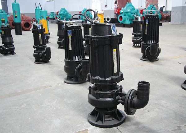 Bomba de água de esgoto submergível IP68 da água suja da chuva do lago 11kw resistente 15hp