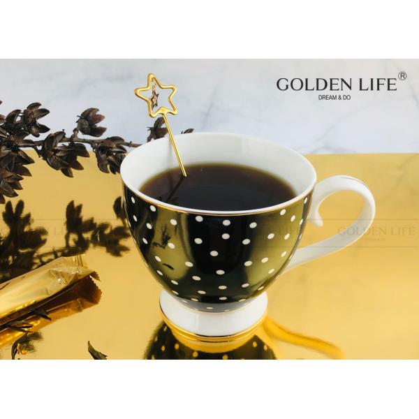 Spot Decal Handle 10x11x7cm 470ml Custom Coffee Mugs