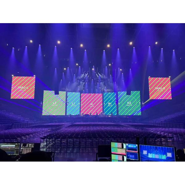 Guide Visual GS Series P2.97 Outdoor Rental LED Display 5000nit IP65 for Digital Signage, 7680Hz Dual Backup