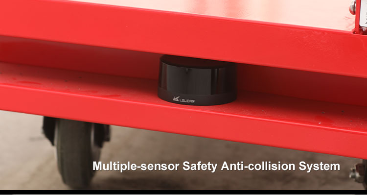 High-Efficiency Cost-Effective Warehouse Cargo Trolley Autonomous Vehicle Robot Delivery