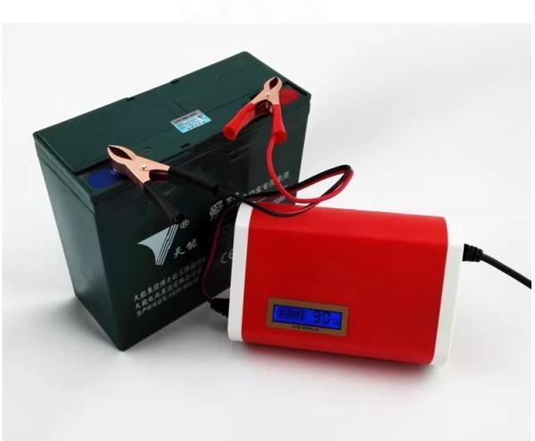 Motorcycle Car 12V Lead Acid Battery Chargers ABS PC Fireproof