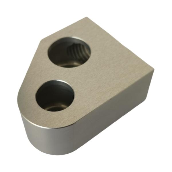 Piezas de aluminio mecanizadas por CNC con acabado anodizado para equipos industriales