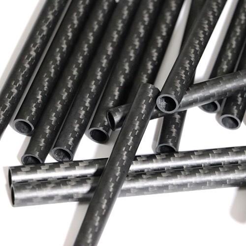 Tubo de fibra de carbono de 3 polegadas leve liberando força e versatilidade