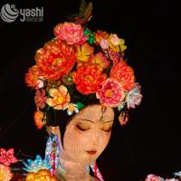 New Year Traditional Chinese Lantern 110/220V for Themed Light Displays