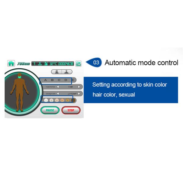 Клинический тип 600W стола машины системы лазера диода 808nm для извлекать волос