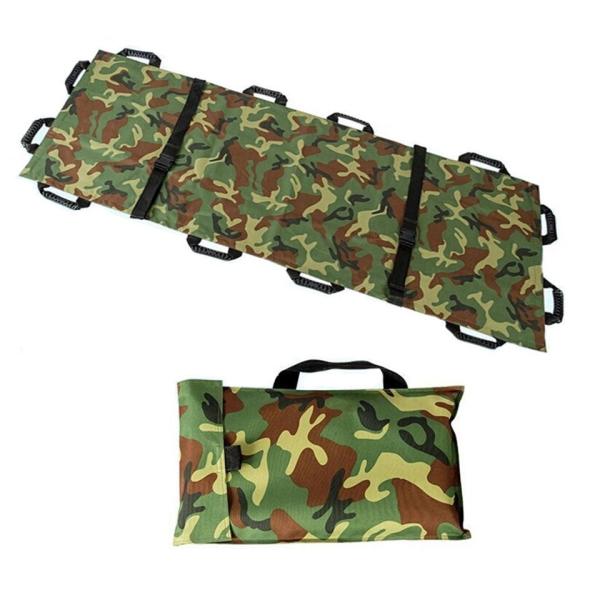 Portable Foldable Soft Stretcher Simple Cloth Stretcher Mountain Field Emergency Rescue Outdoor Bed Stretcher