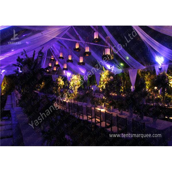 Custmized Outdoor Tents Marquee Luxury Decoration for Wedding Parties
