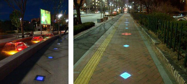 Approved IP68 Decor Sidewalk Lights Solar Powered Underground LED Brick Lighting Outdoor LED Solar Garden Lights