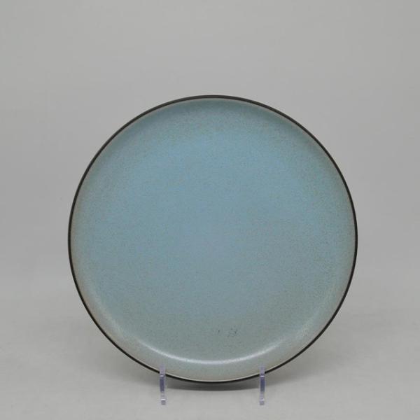 Blue 4pcs Rustic Pottery Dinnerware Rustic Ceramic Plates Bowl And Cup