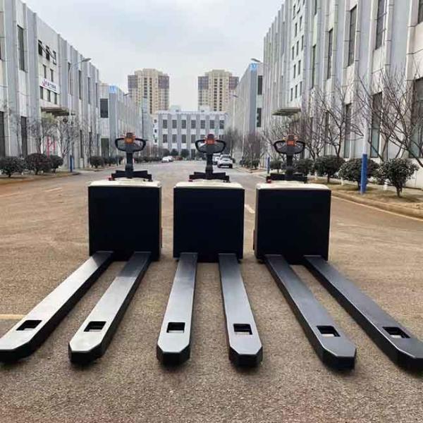 Stand Type 5T Electric Power Jack 5000kgs Hydraulic Hand Pallet Stacker