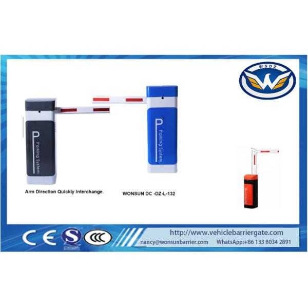 Vehicle Automatic Boom Barrier Gate Heavy Duty 24VDC Motor Speed Adjustable