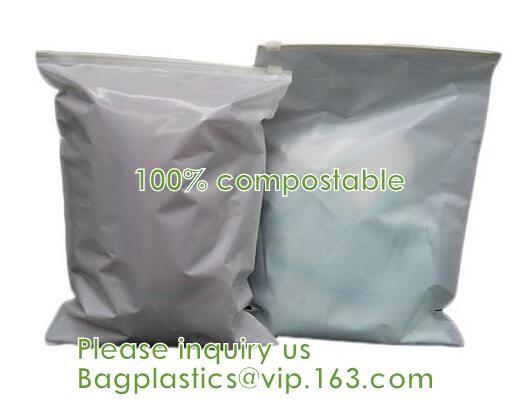 Eco-Friendly Zipper Reusable Bags, Compostable, Biodegradable, Slider Reusable Bags, PLA +PBAT