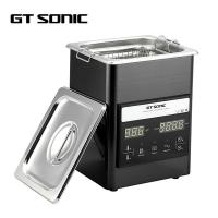 Forma original inoxidável do espelho da máquina 2L da limpeza ultrassônica do preto do titânio