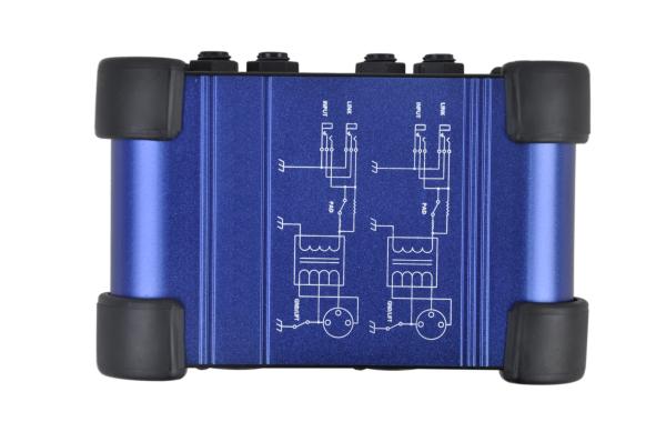 Active Battery Powered Digital Sound Processor DI Box DB-06 Metal Metal