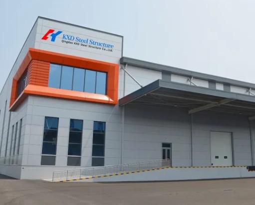 Waterproof Prefabricated Metal Construction Buildings H Section Column Steel Structure