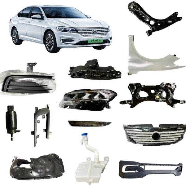VW E Lavida Spare Parts for LAVIDA 0C1 Grill Headlight Bumper Fender Control Arm