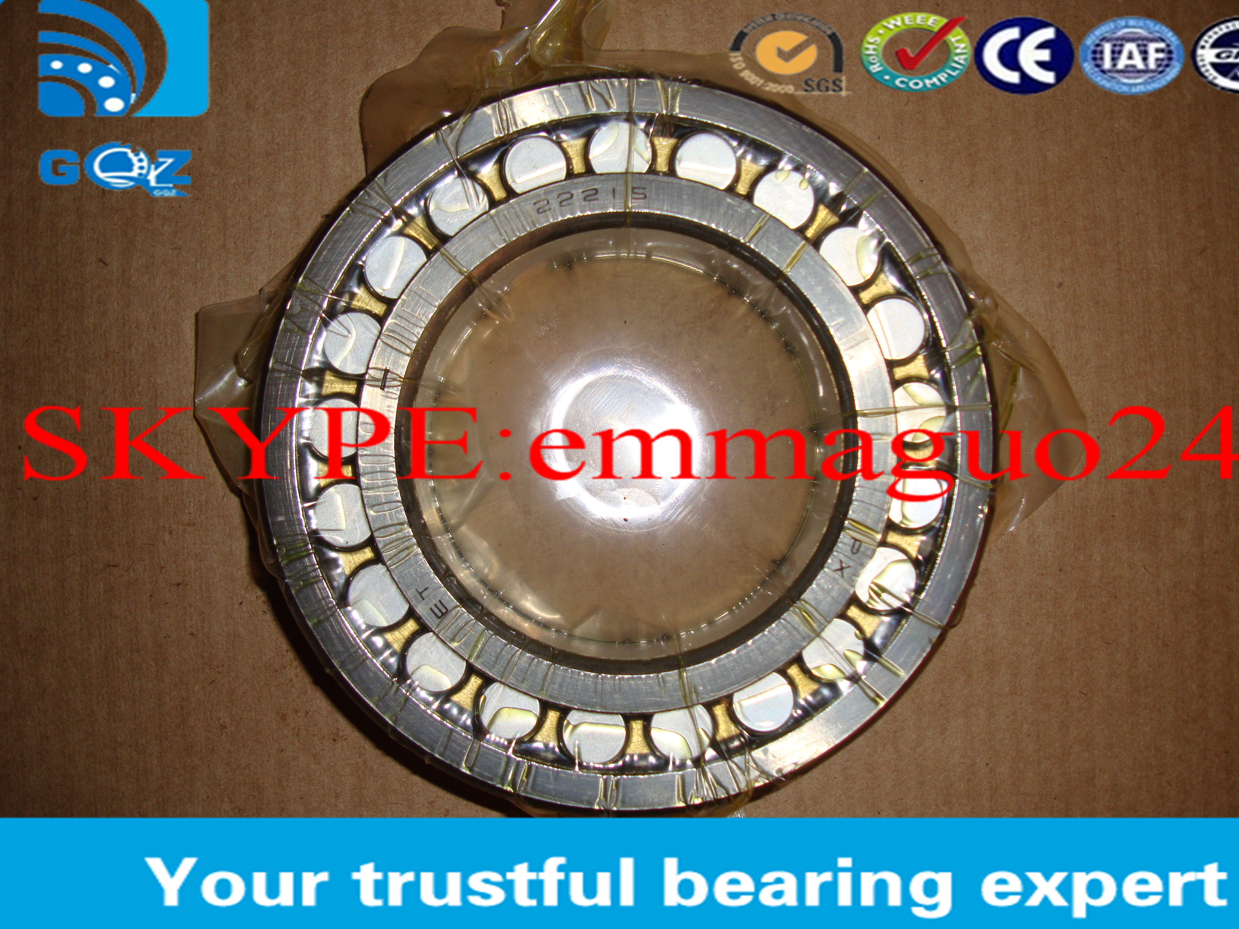 OEM 22215CAW33 Сферический роликовый подшипник 60 - 65 HRC