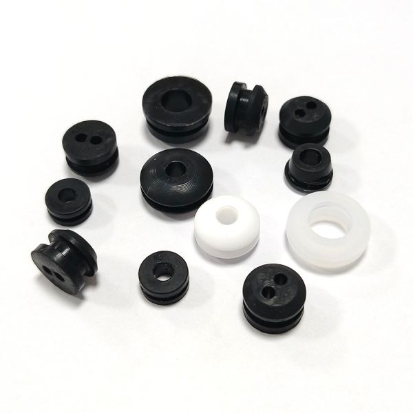 Custom Logo Flat Bottomed Cone Silicone Grommet for High and Low Temperature Resistance in Durable Material