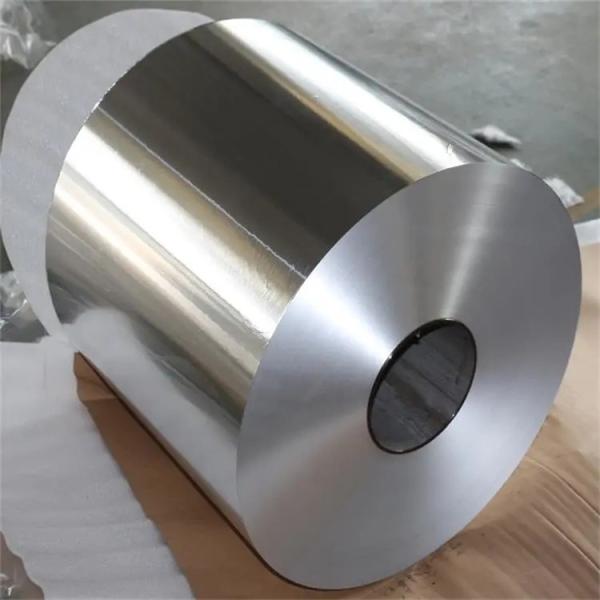 Soft Aluminium Foil Roll 8006 Material 40 Micron Mill Finsh Surface