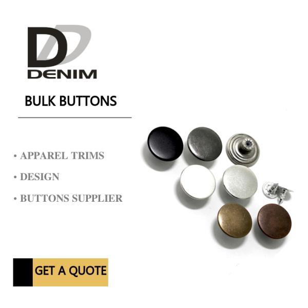 Кнопки кнопки моды античных латунных кнопок металла джинсовой ткани оптовые для брюк джинсов одежды