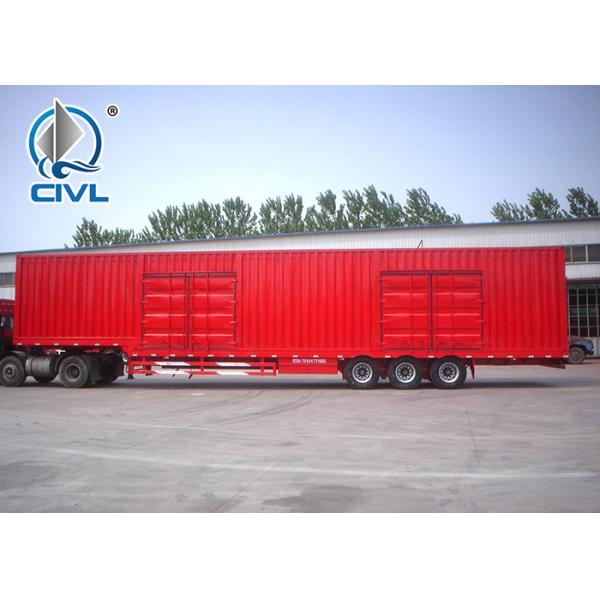 Enclosed Truck Trailer For Sale / Box / Van Semi Trailer/ Container Van Semi trailer 32ft-60ft