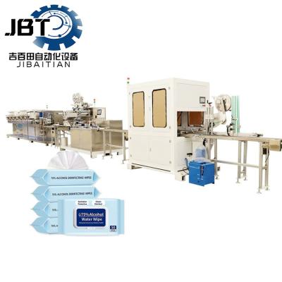 Automatic Wet Wipes Machinery Stainless Steel With Advanced PLC Controlled