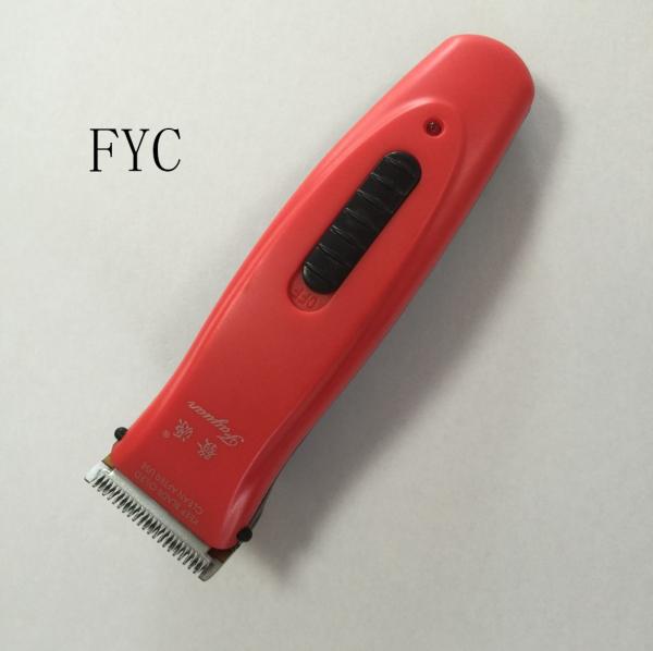 Red Home Rechargeable Hair Clippers , Professional Rechargeable Hair Trimmer