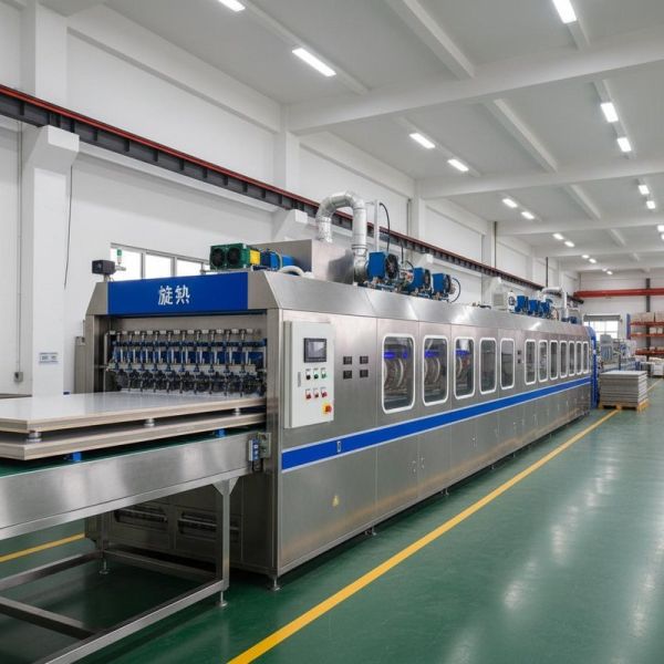 Natural Gas-Fired Drying & Spin Coating Line for Cement Fiber Board and Calcium Carbonate Board