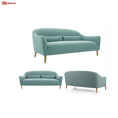 Customizable Grey Tufted Upholstered Sectional Sofa Cotton Linen Blended 300kg