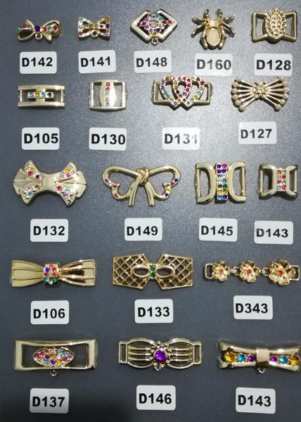 Colorful Antique Customized Plastic Shoe Buckles For Gifts Shoe , Eco Friendly，Good Quality