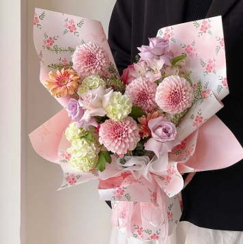 Partysu Fresh Floral Paper with Floral Arrangements and Packaging for Fresh Flowers 57*57cm