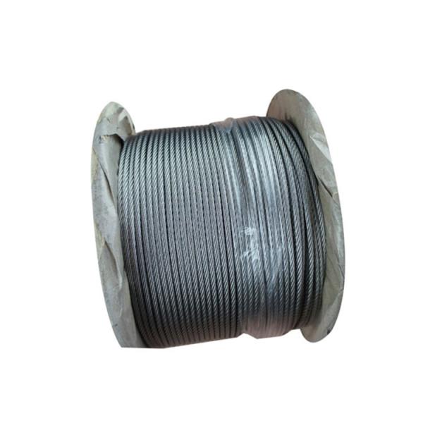 Câble en acier inoxydable AISI 6mm 7x19 SS 316, qualité marine