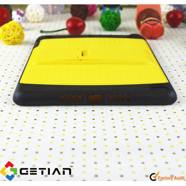 Yellow Attractive, Skidproof Effectively Protect PC + TPU Wallet Case / Ipad Mini Protective Case