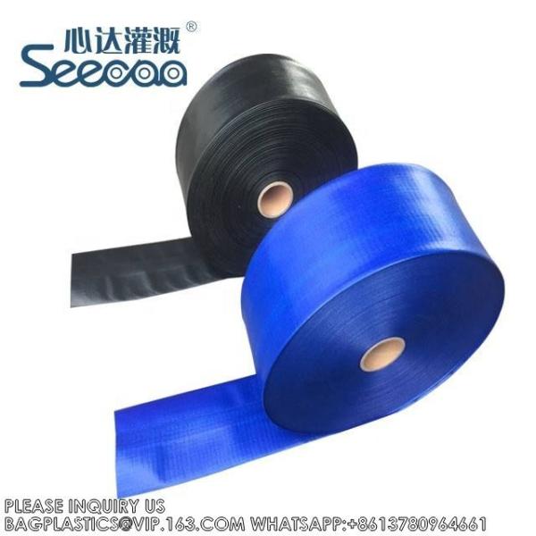 Agriculture Irrigation Flexible Reinforced Layflat Hose General Water Discharge For Farm Irrigation Pe Woven