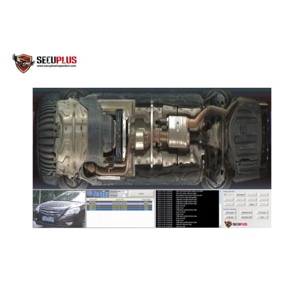 Mobile Video Under Vehicle Surveillance System with Network to capture plate number