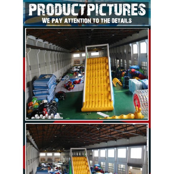 Cheap Customized PVC Large Inflatable Water Slide Water Game Slide for Lake or Sea