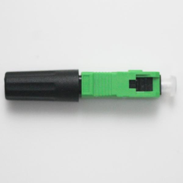 Pre Installed Fiber Optic Field Assembly Connectors 3.0mm SC APC Singlemode
