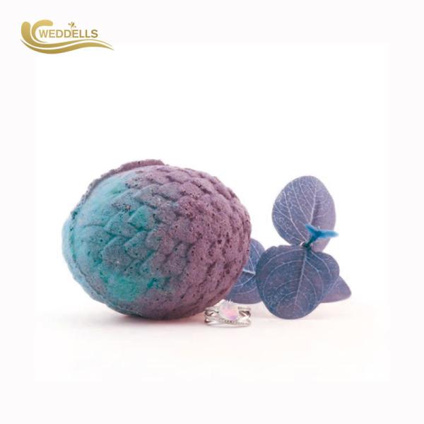 Pink 160g Surprise Ring Bath Bombs , Fizzy Bath Bombs With Rings Silver 925