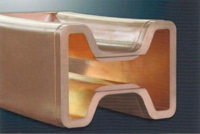 Continuous Casting Mould Outer Contour Parallel Cr-Plating Copper Mould Tube