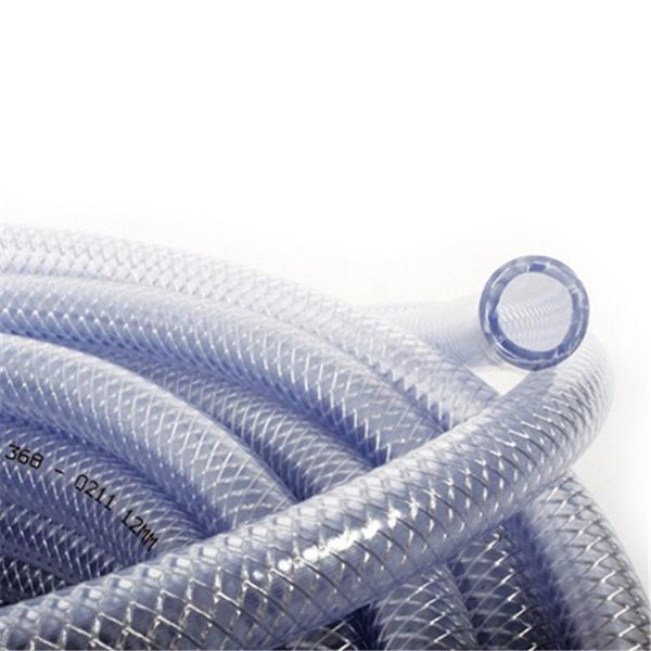 1 inch Good Quality High Pressure Car Washing Durable Colorful Transparent PVC Fiber Nylon Reinforced Hose