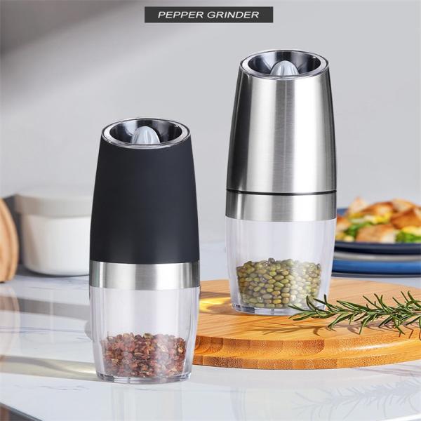 Electric Pepper Grinder Set with Costomized Logo Rechargeable Salt and Pepper Mill