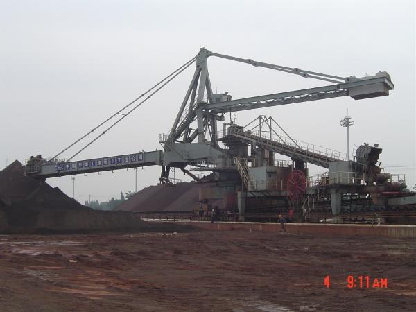 Tipo da ponte do equipamento do empilhador e do Reclaimer da roda da cubeta