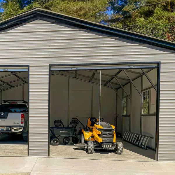 Waterproof UV Resistant Rustproof Steel Canopy Carport Outdoor Car Parking Shelter