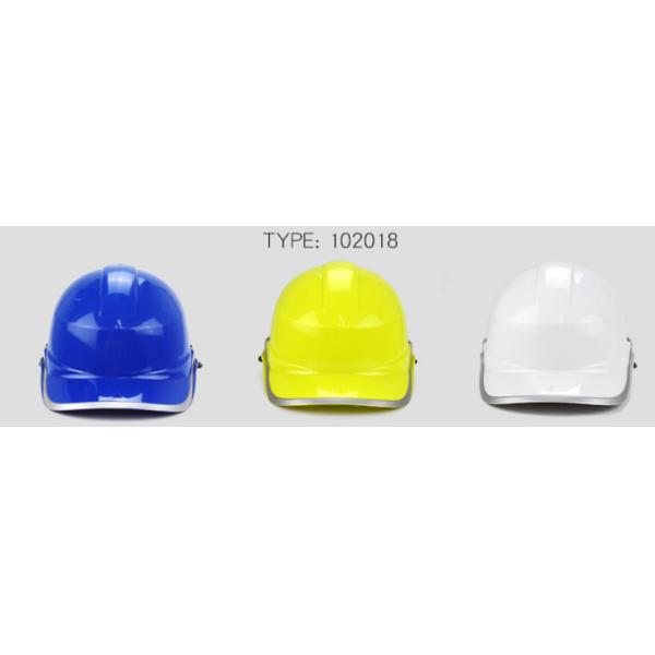 High Strength ABS Safety Helmet for Construction Site Leaders, Anti Smashing Construction Safety Helmet